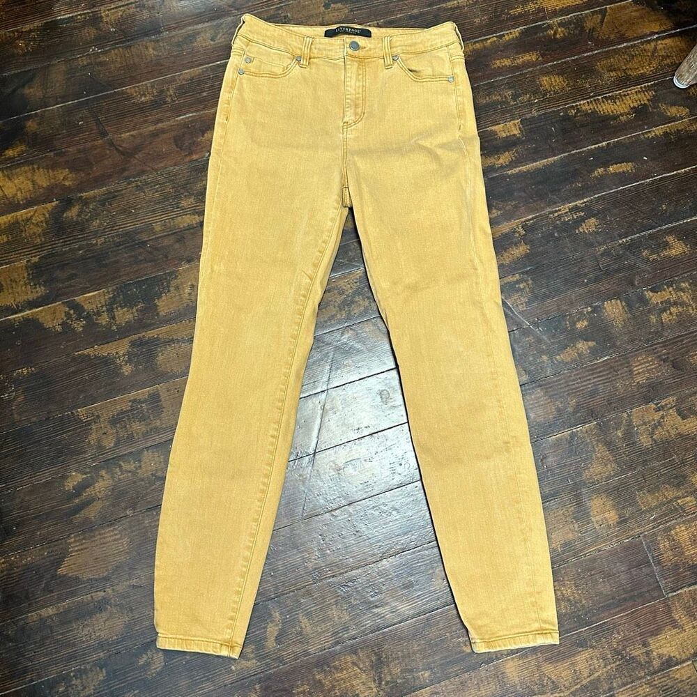 Liverpool khaki ankle US4/27 normcore comfortable jeans
